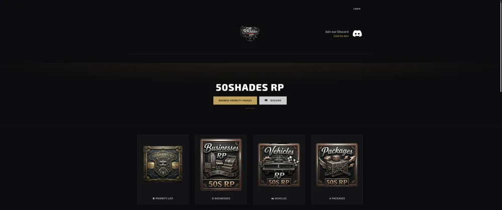 Homepage: Hero & Category Grid